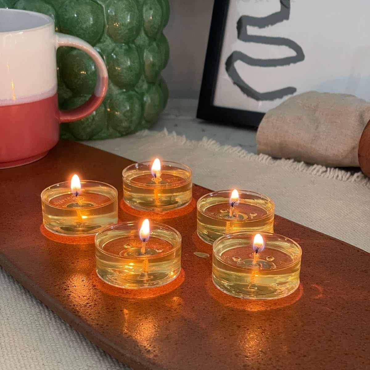 PartyLite Brighter World™ Set of 12 Tea Lights Candles, Vanilla Tonka ...